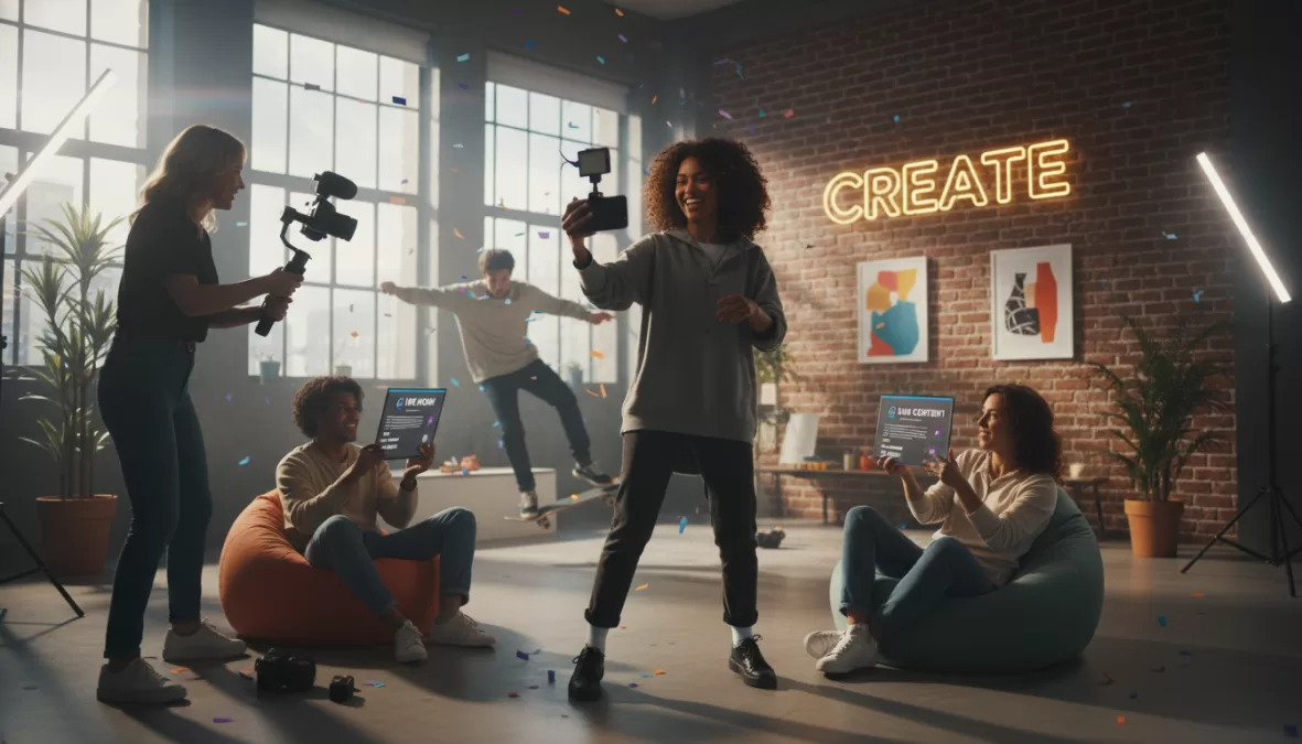 Short-form video content and social media trends