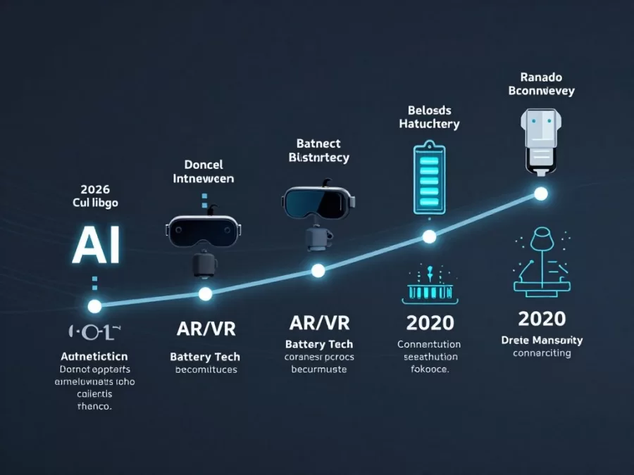 Technology evolution timeline from 2026 forward