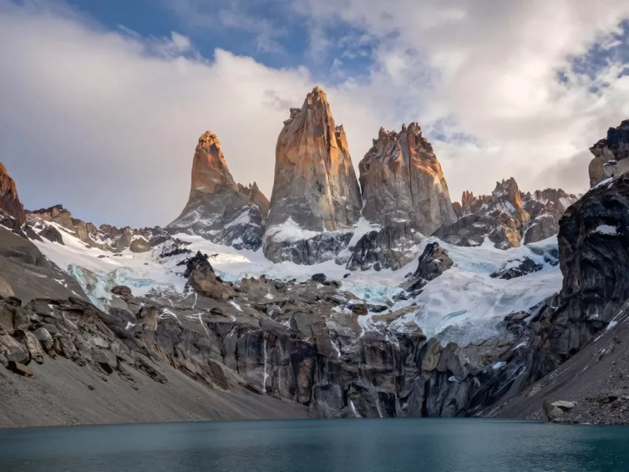 Torres del Paine three towers mountains