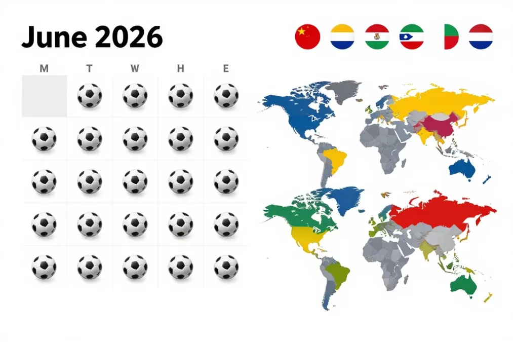 World Cup 2026 qualification matches schedule calendar