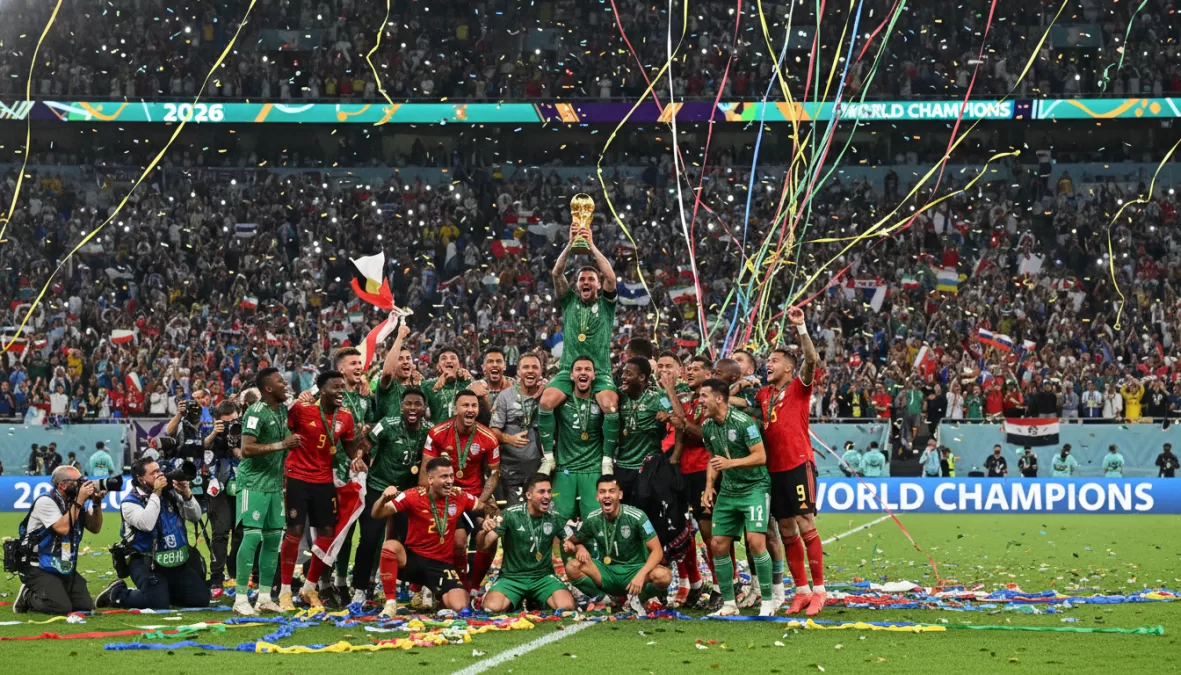 World Cup celebration content on social media