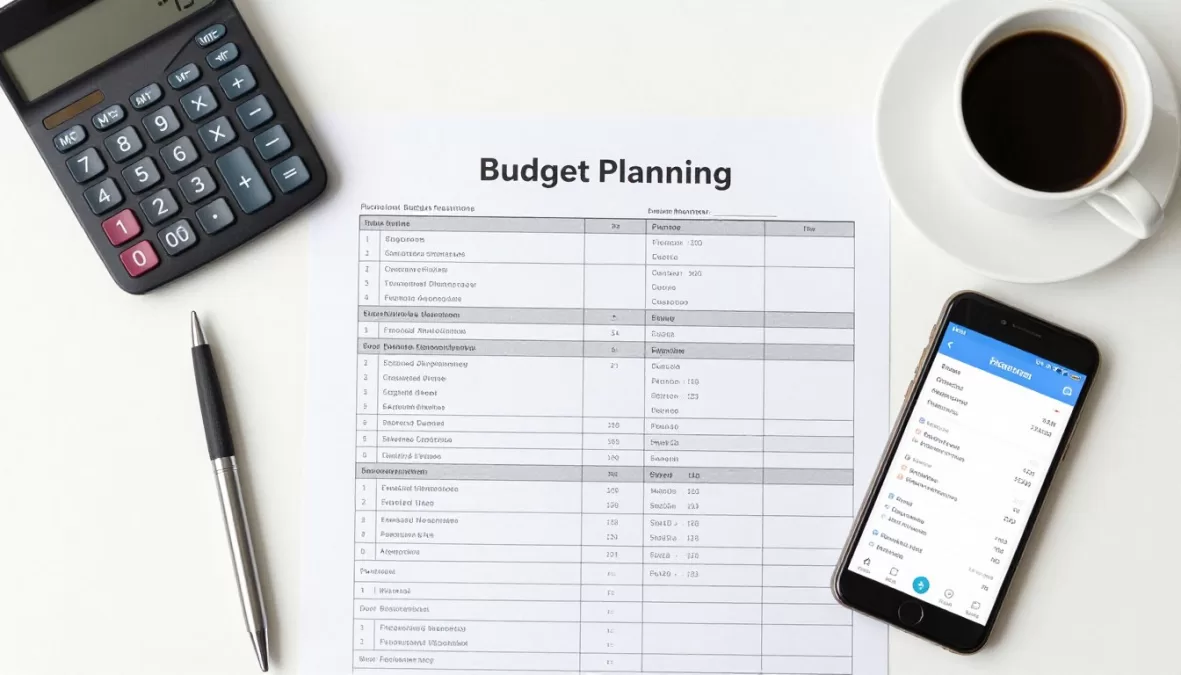 budget planning worksheet for expensive city living