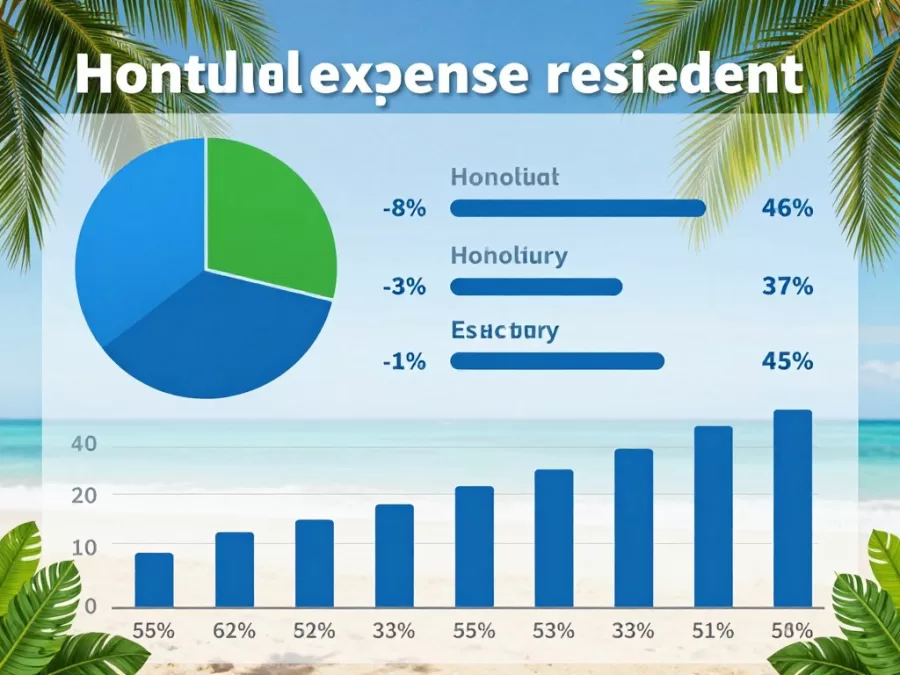 cost comparison chart for Honolulu living expenses