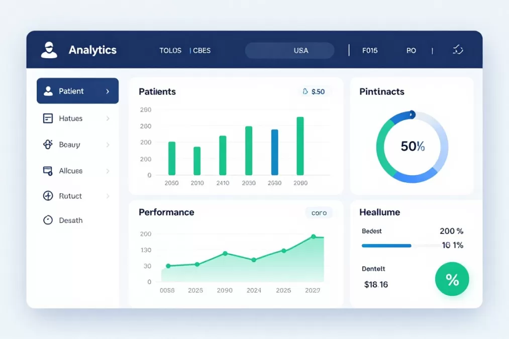 healthcare data analytics dashboard