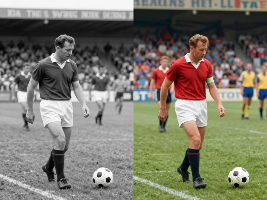 historical football evolution from vintage to modern era