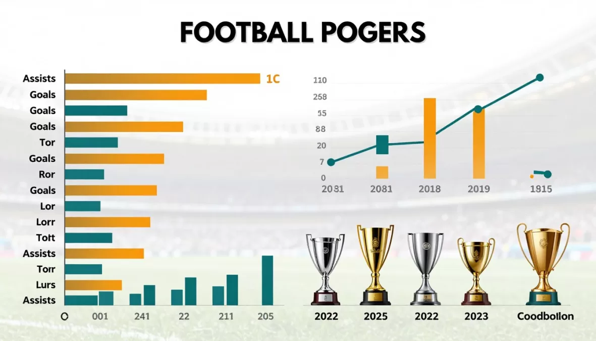 infographic comparing statistics of top players