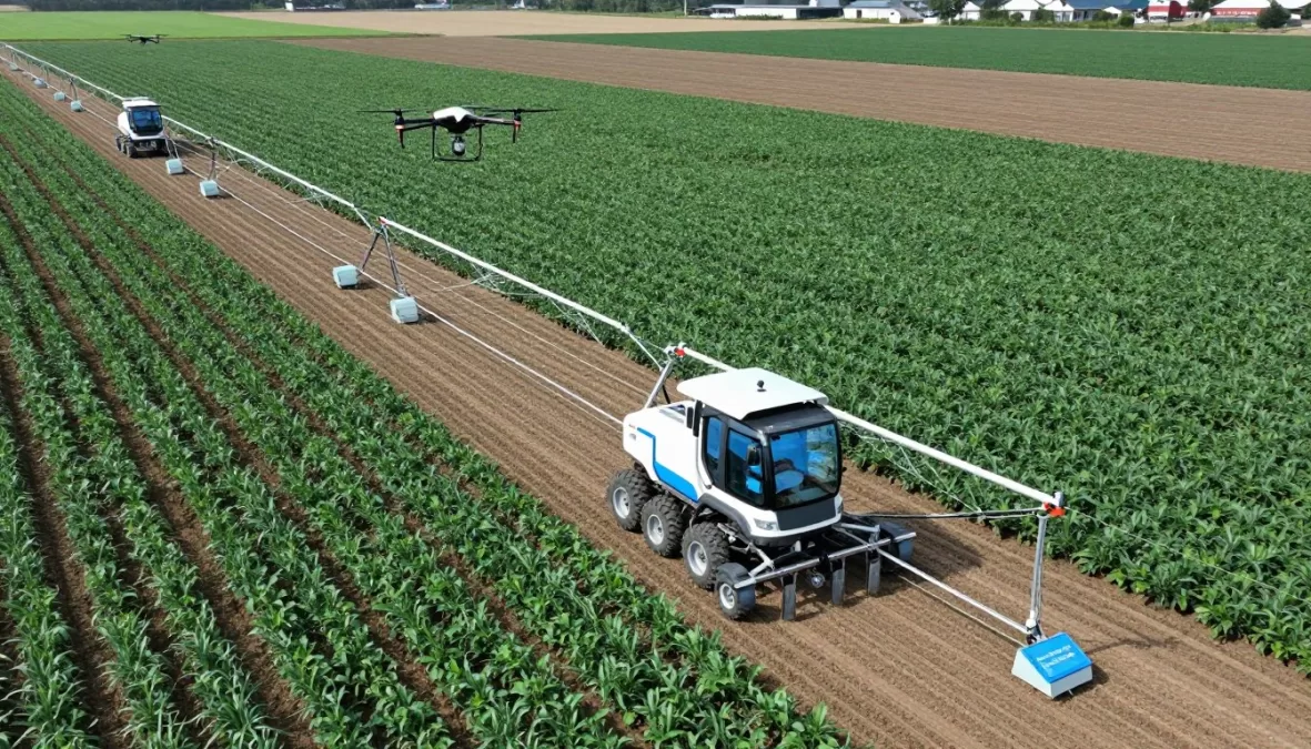 precision agriculture technology in modern farm