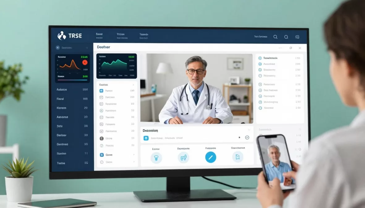 telemedicine consultation on digital platform