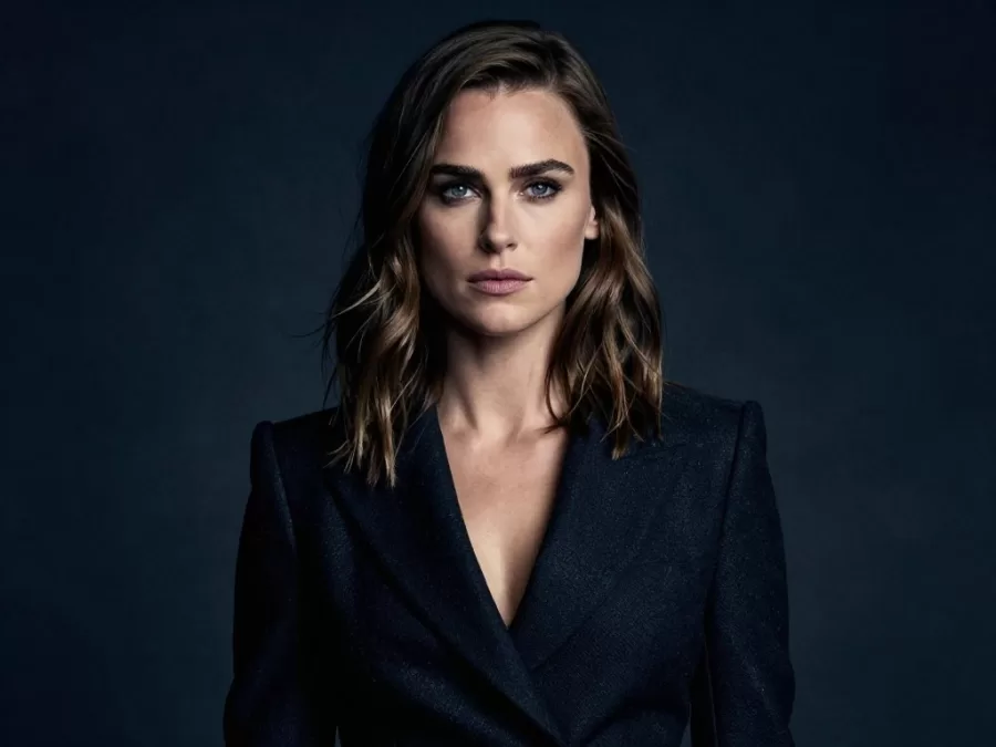 Black Doves lead actress in spy thriller scene