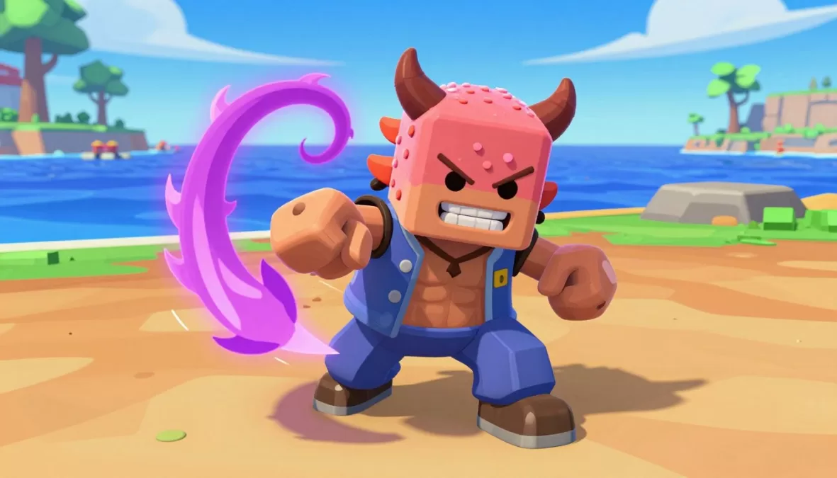 Blox Fruits open world gameplay featuring devil fruit powers and epic combat sequences