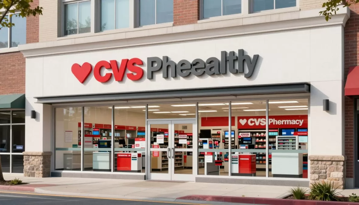 CVS pharmacy location demonstrating integrated health services retail model