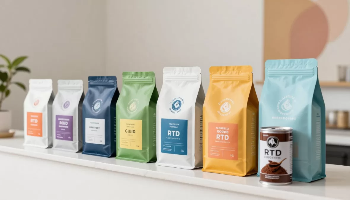 Chamberlain Coffee products including ground coffee and ready-to-drink beverages