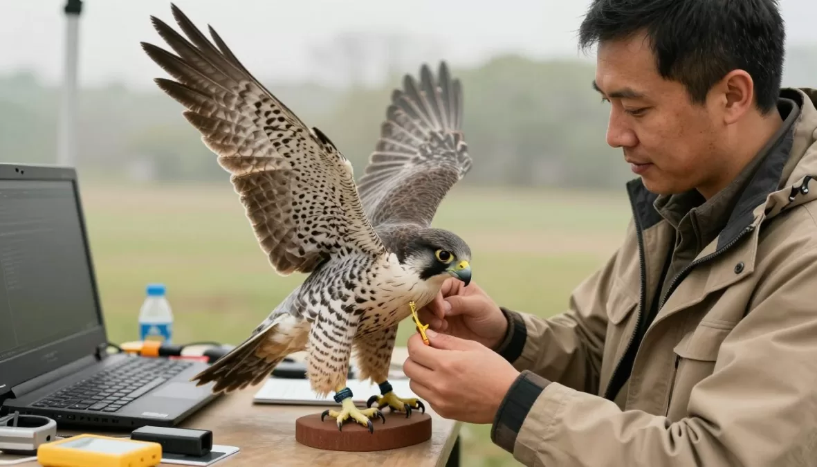 Conservation work with birds of prey
