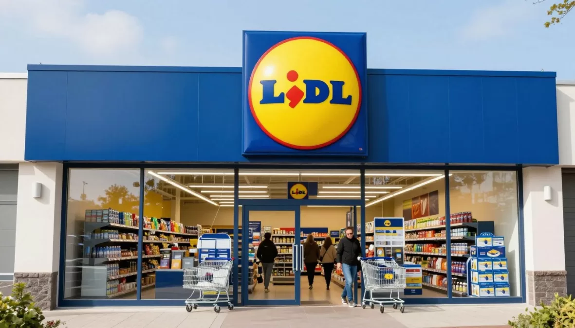 Lidl discount supermarket showcasing European retail leadership