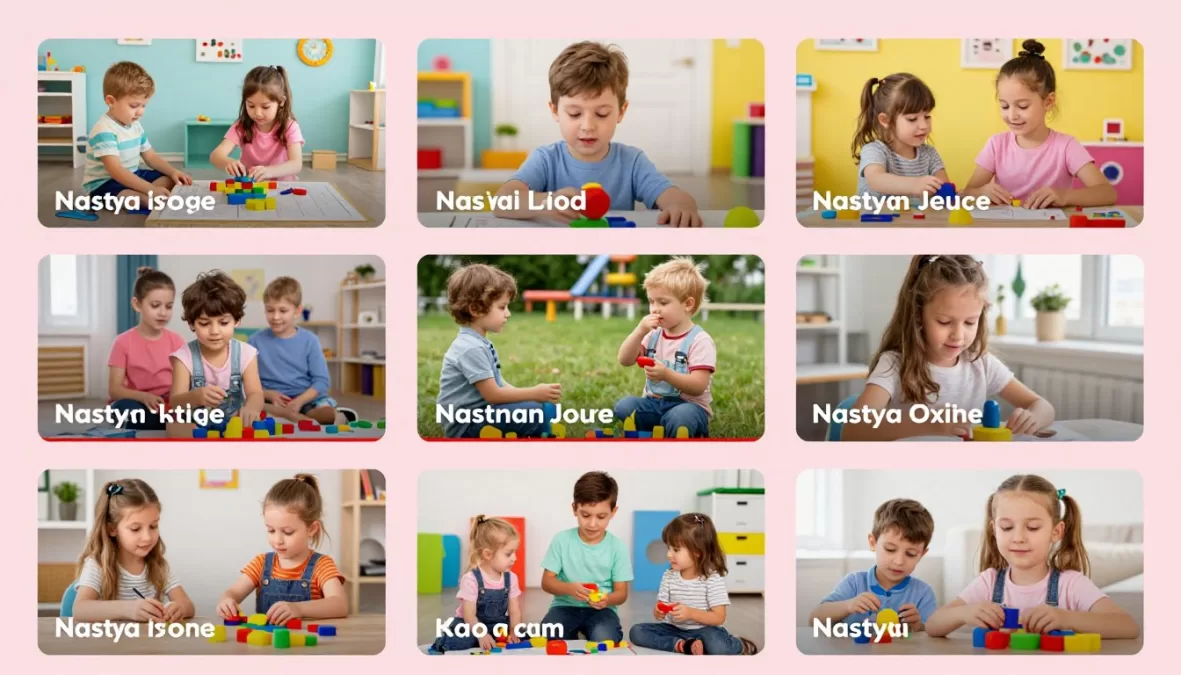 Like Nastya YouTube channel showing children's educational and entertainment videos
