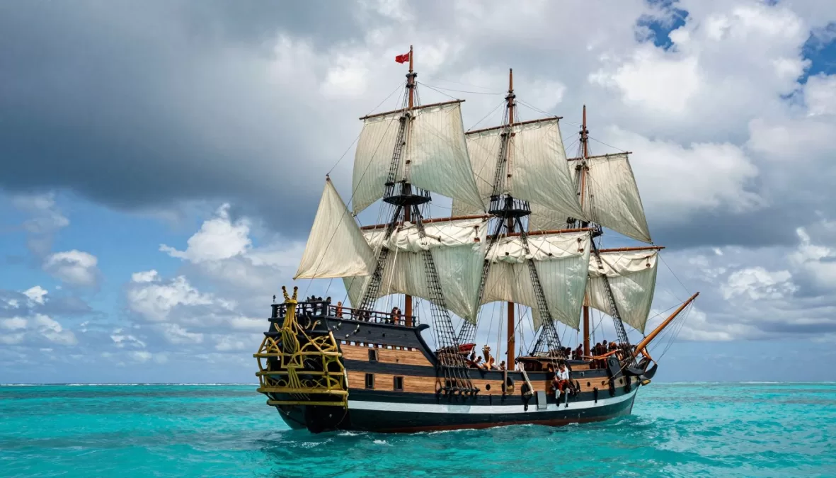One Piece live-action series pirate ship adventure scene