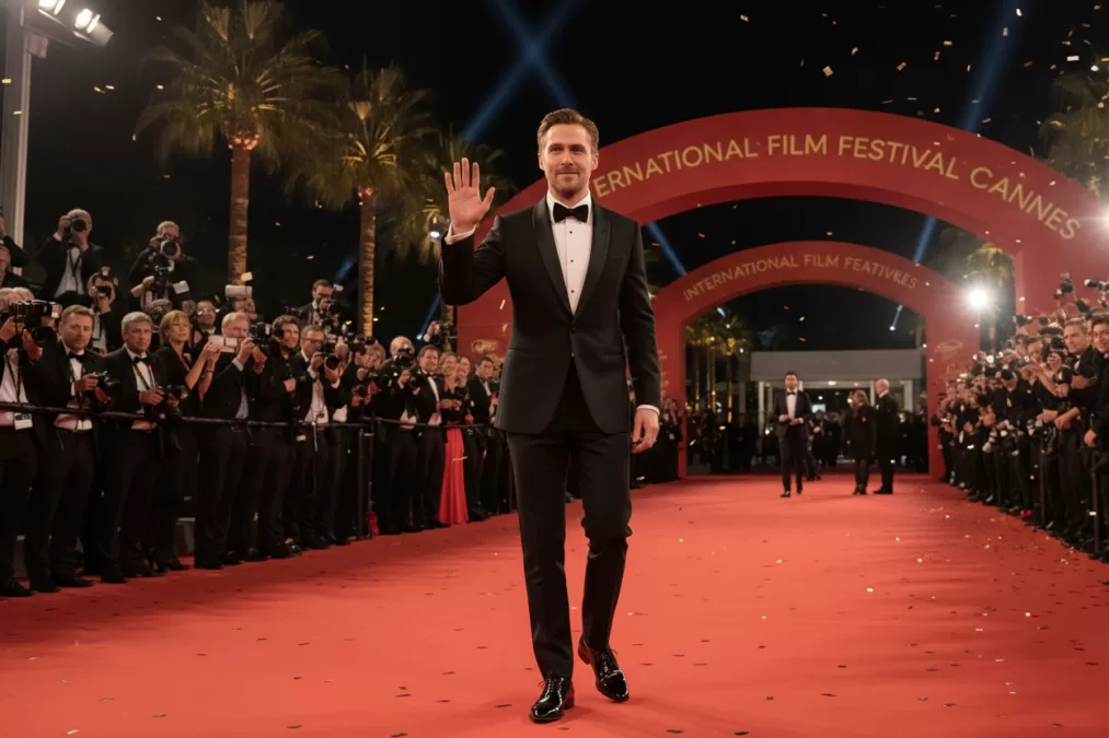 Ryan Gosling at prestigious film festival representing versatile acting success