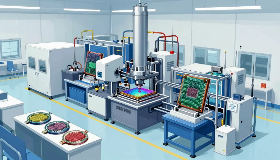 Taiwan Semiconductor Manufacturing Company showing advanced chip fabrication facilities
