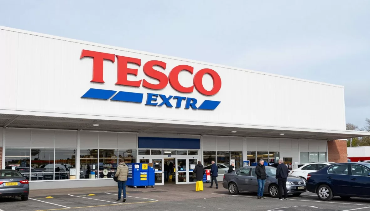 Tesco supermarket representing United Kingdom retail leadership