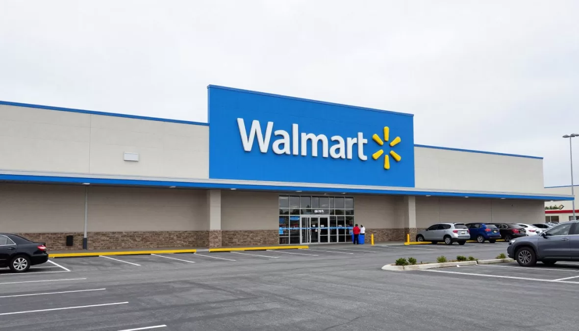 Walmart store exterior showcasing the world's largest retailer