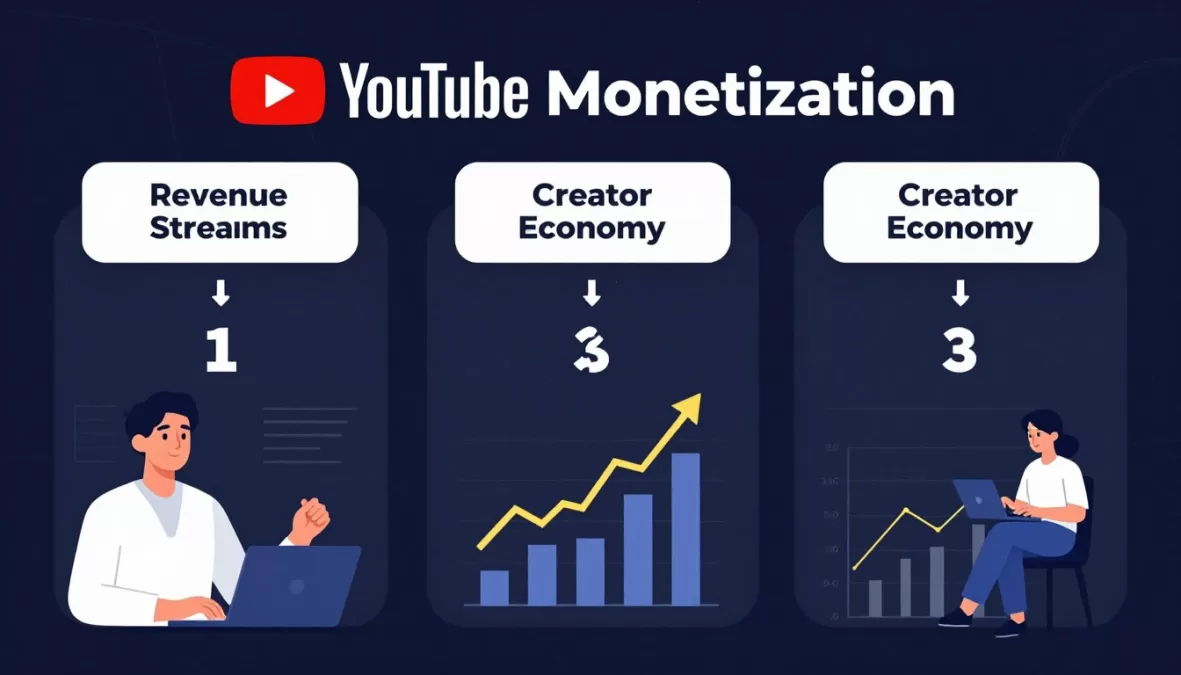 YouTube monetization options for content creators