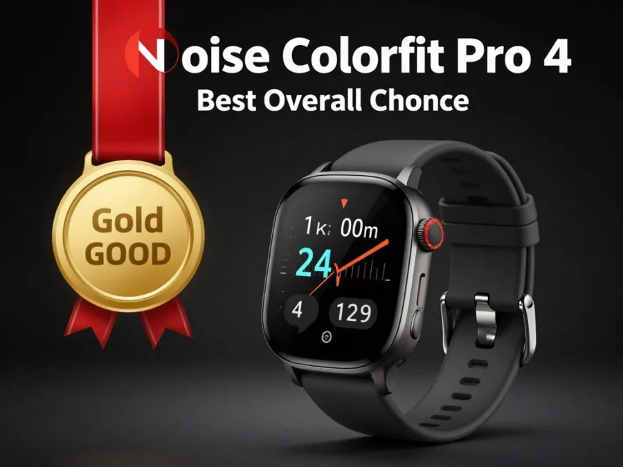 Best overall smartwatch Noise ColorFit Pro 4 Alpha