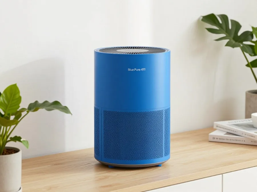 Blueair Blue Pure 411 Auto with colorful pre-filter