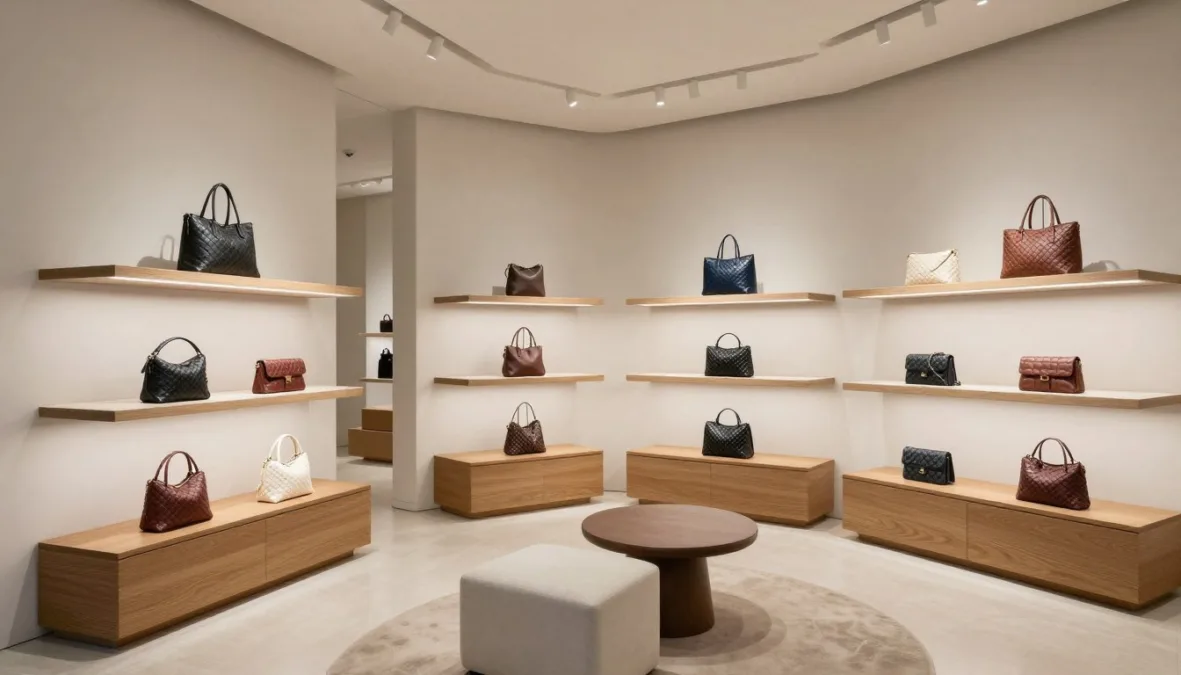Bottega Veneta minimalist boutique interior