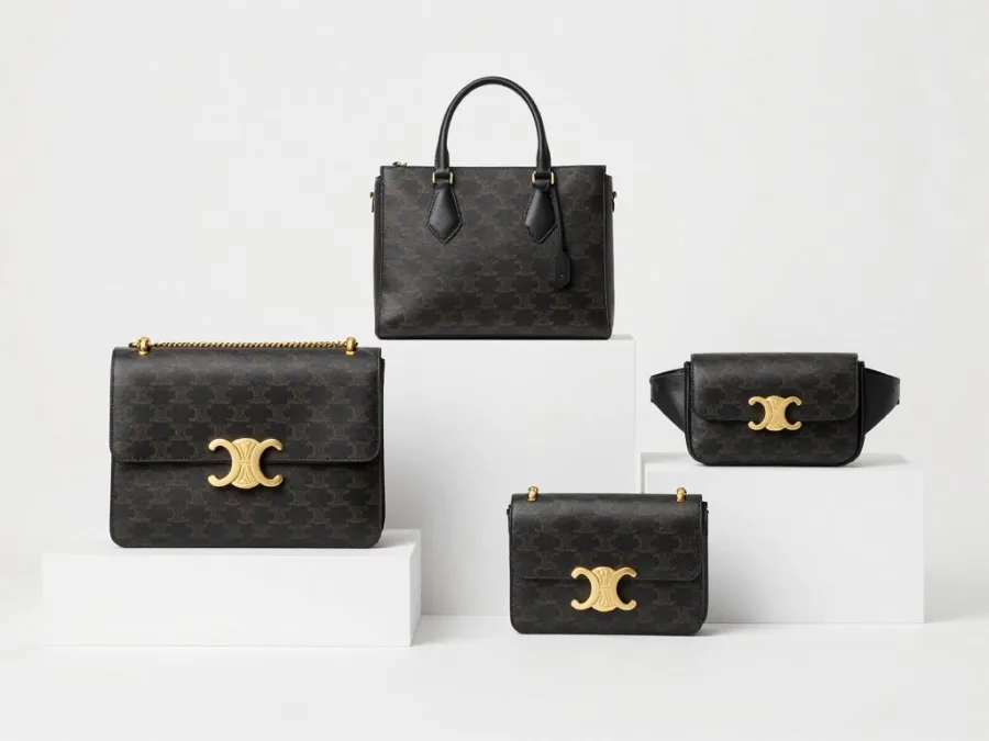 Celine handbag collection featuring minimalist designs