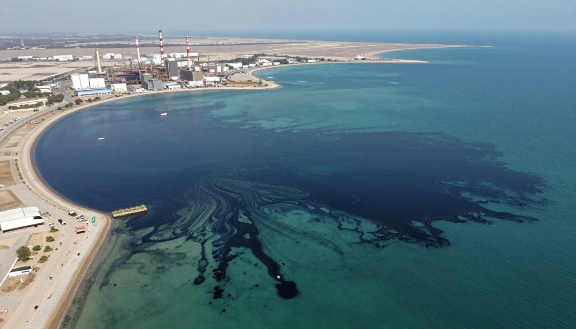 Environmental damage in Persian Gulf from 2026 Iran War