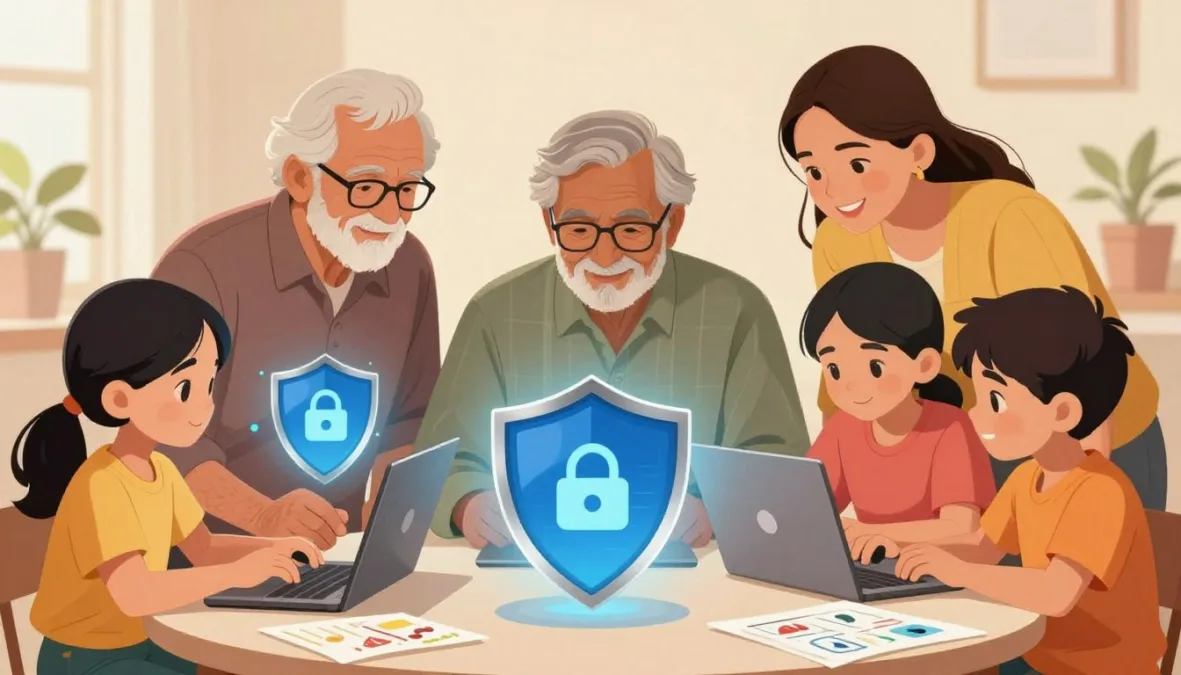 Family cyber security education