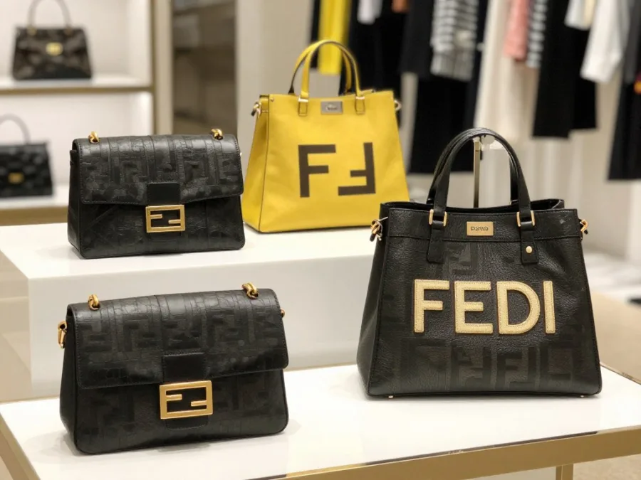 Fendi Baguette and Peekaboo bags collection