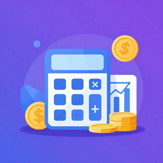 Financial planning service icon