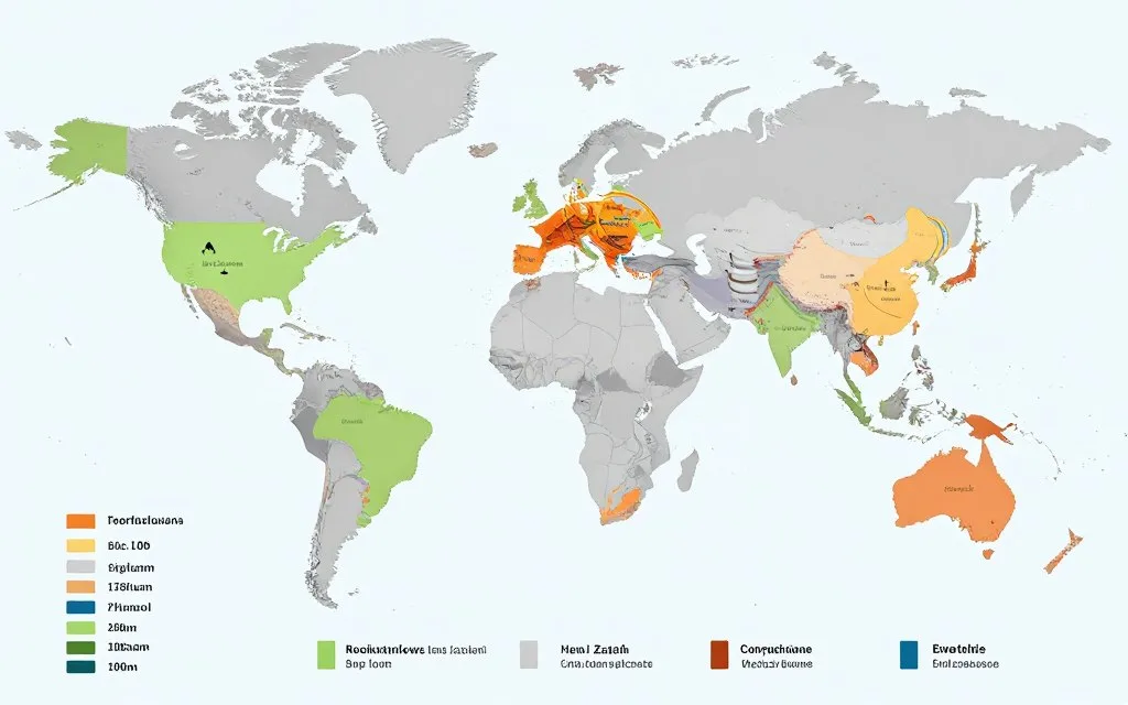 Global lamb trade routes and export statistics visualization