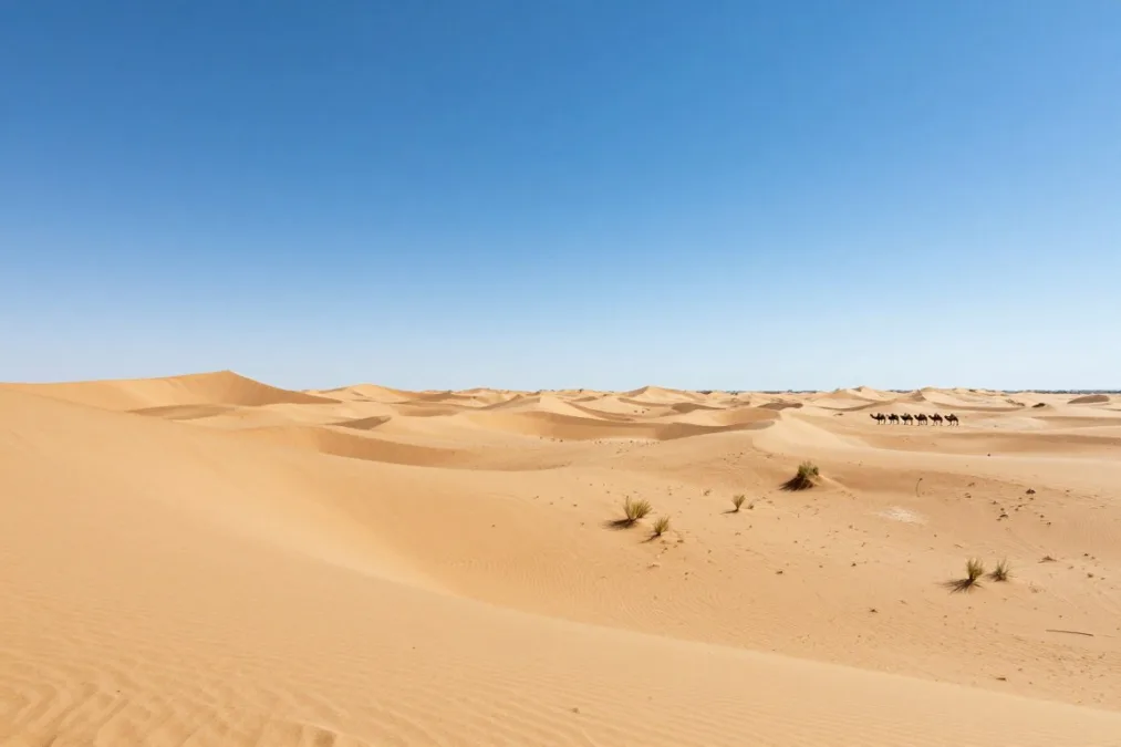 Gobi Desert landscape in southern Mongolia