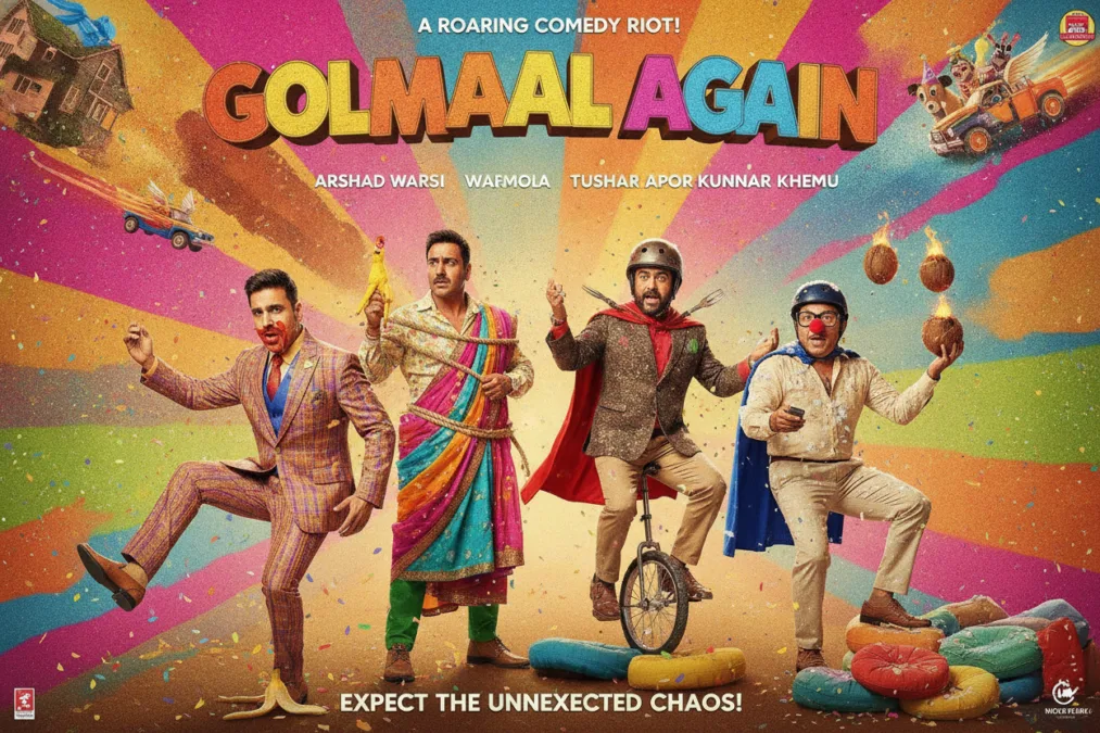 Golmaal 5 comedy ensemble cast poster