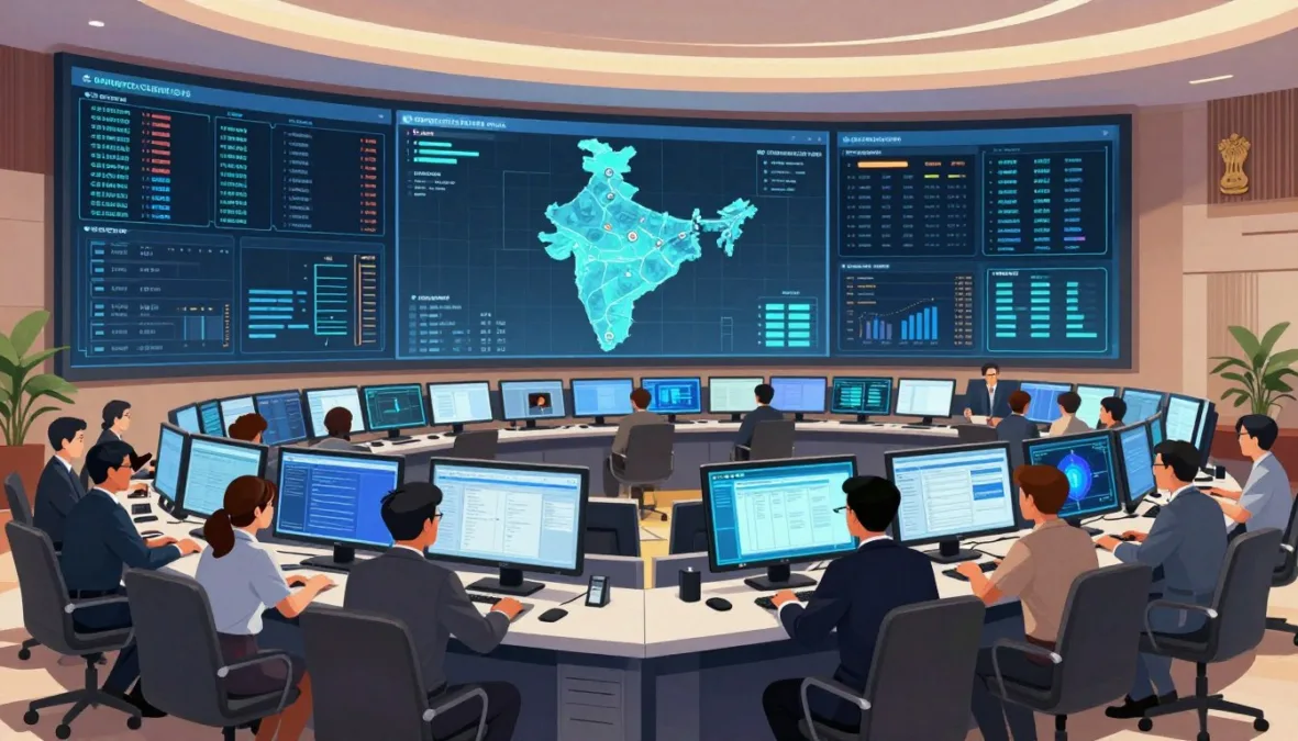 Government cyber security command center