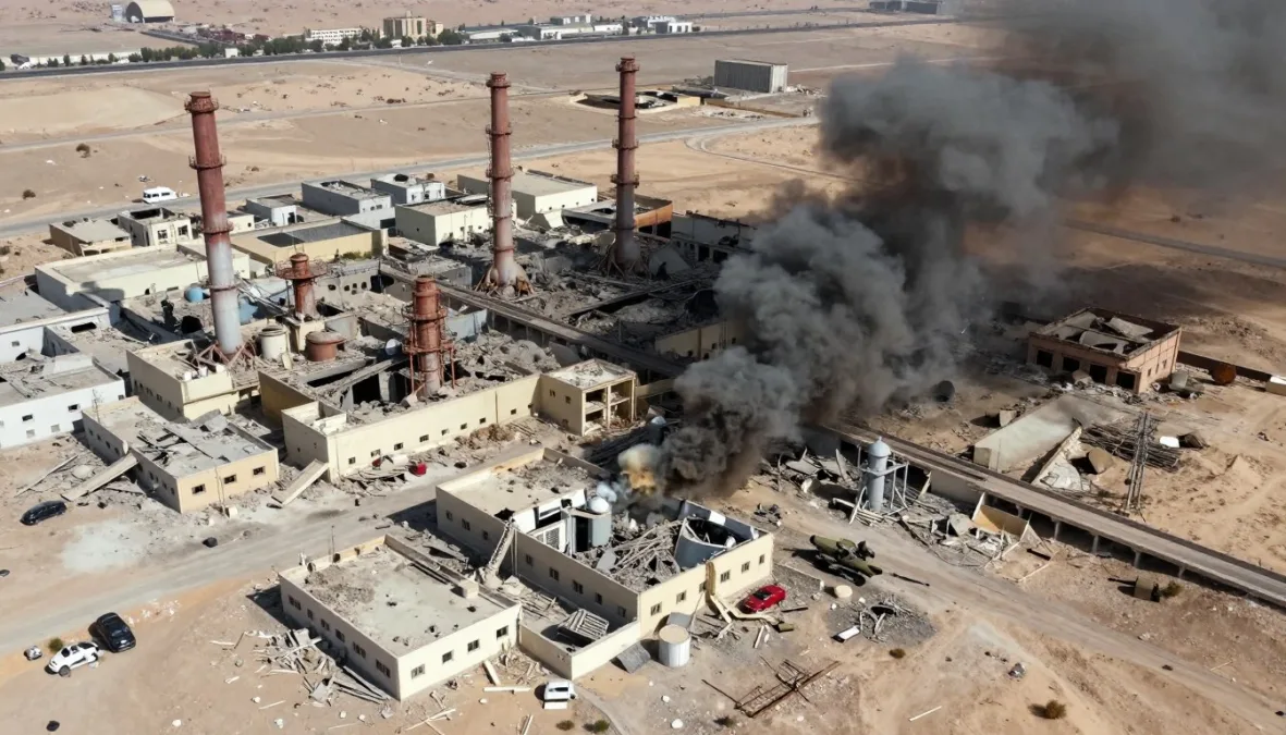 Iranian facilities damaged during Operation Epic Fury in the 2026 Iran War