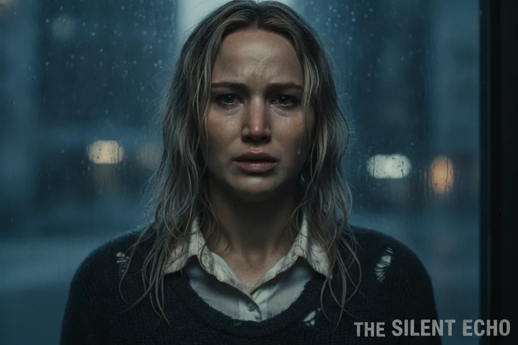 Jennifer Lawrence powerful dramatic scene still from recent film