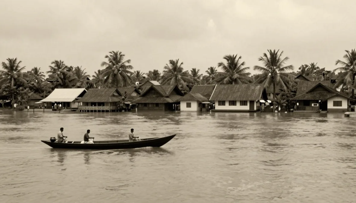 Kerala 1924 flood historical river landscape