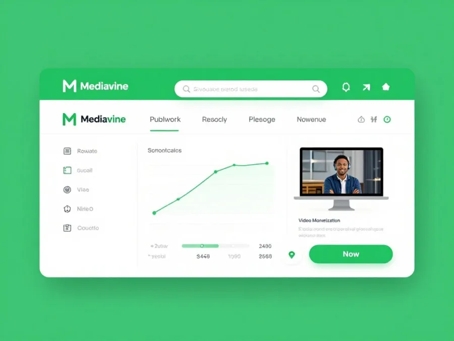 Mediavine platform dashboard interface
