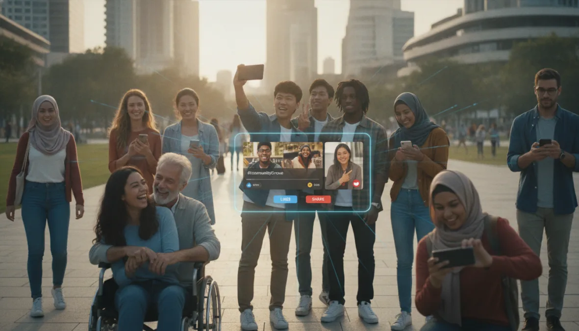Modern social media community and connection