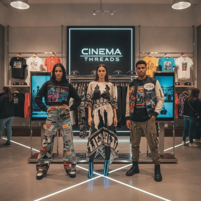 Movie-themed apparel and fashion line