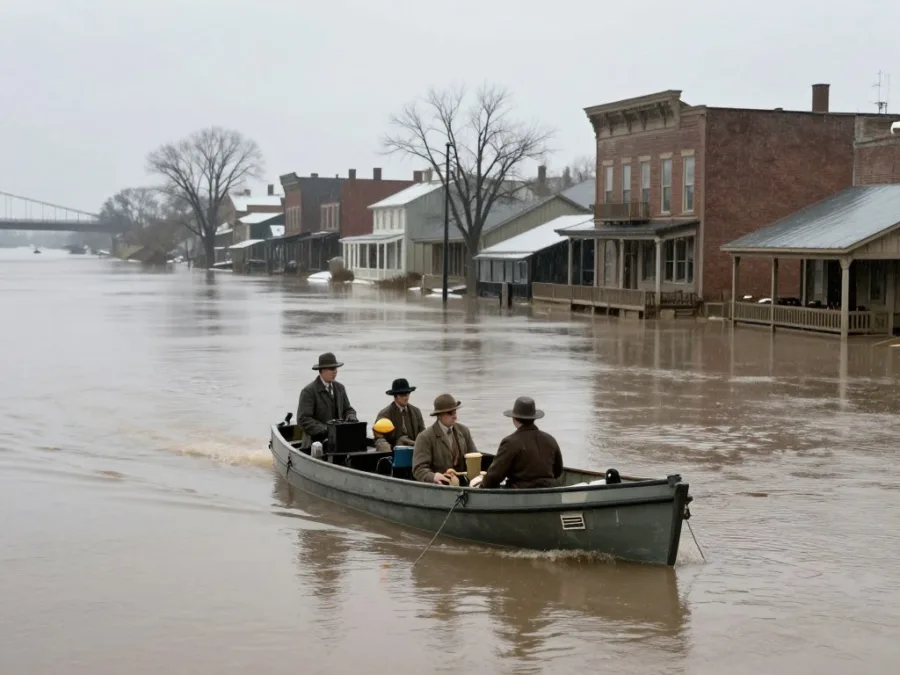 Ohio River flood of 1937 across United States communities