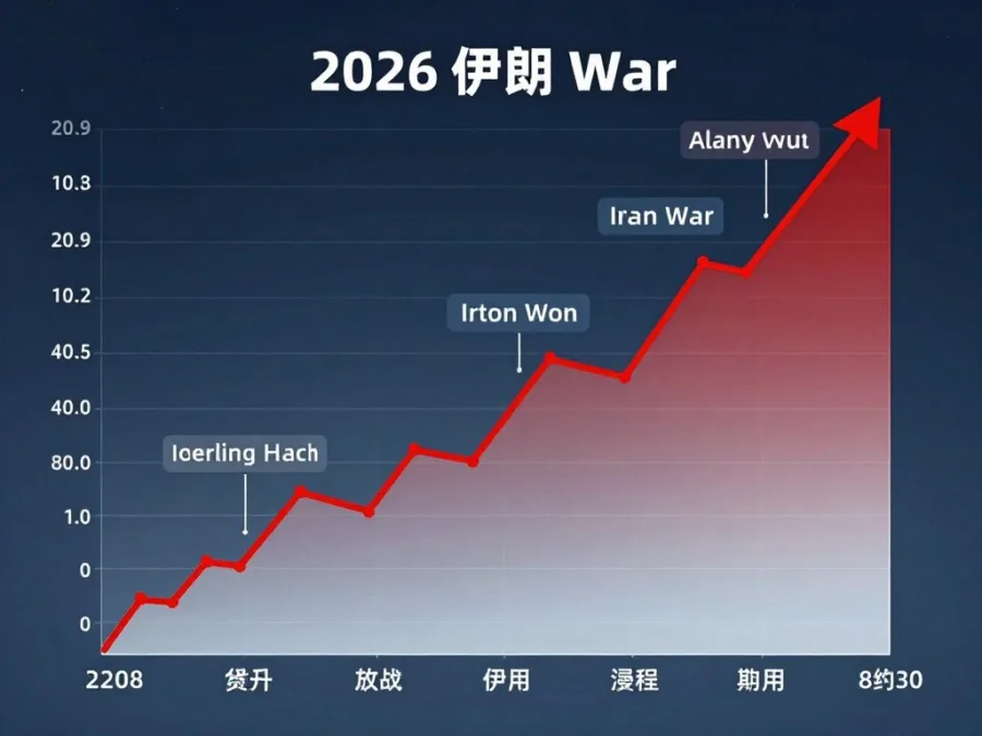 Oil price chart showing 2026 Strait of Hormuz War impact