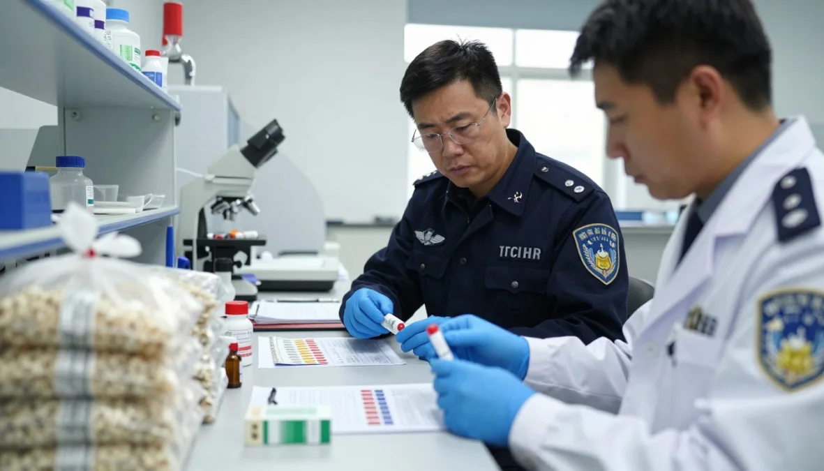 Pharmaceutical fraud investigation showing counterfeit medications