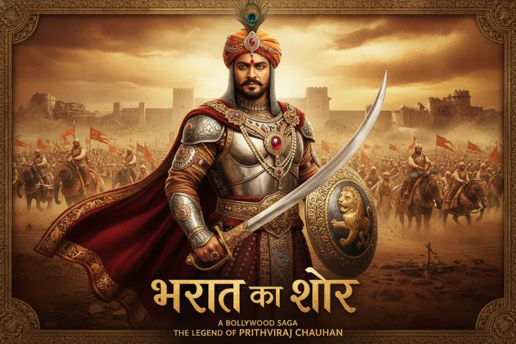 Prithviraj historical epic period drama poster