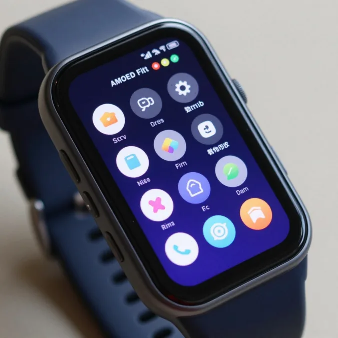 Samsung Galaxy Fit3 AMOLED display clarity