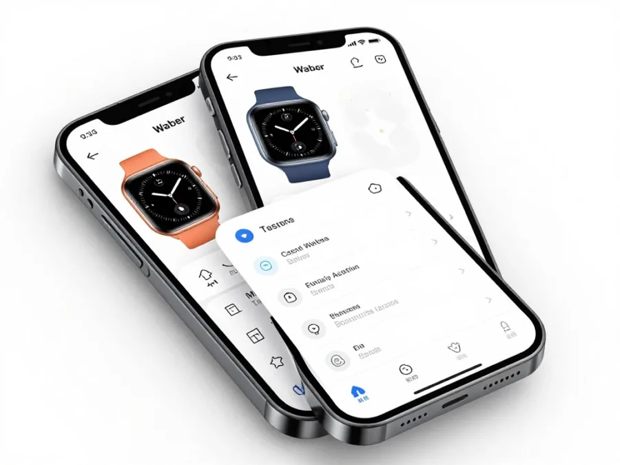 Smartwatch app ecosystem and compatibility