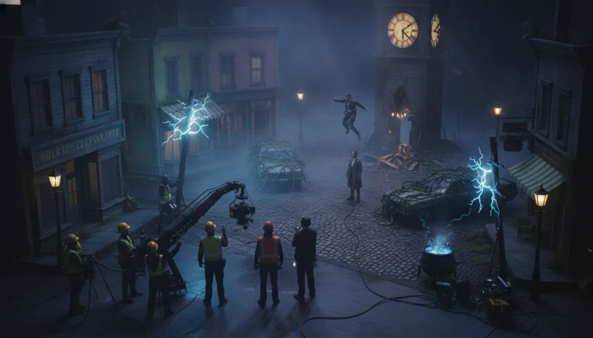 Stree 3 elaborate supernatural set design